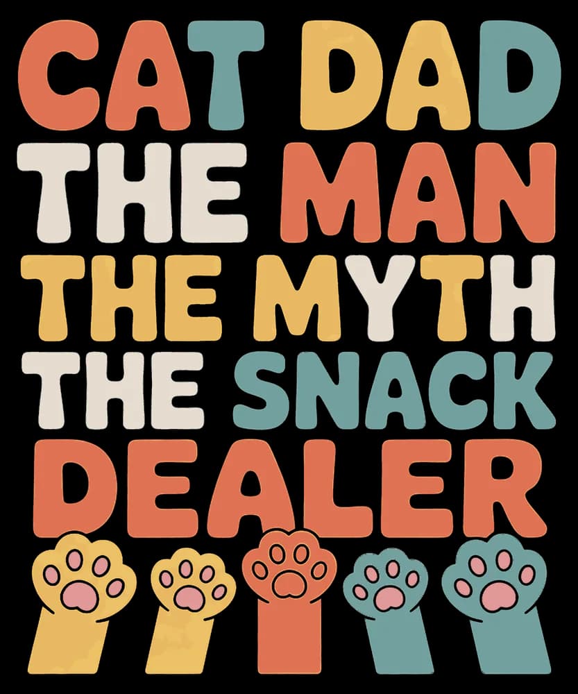 The Man The Myth The Snack Dealer design